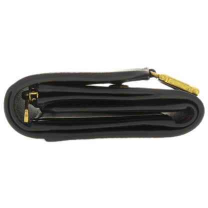 CHRISTIAN DIOR saddle Bifold Wallet with Coin Pocket Calf Ladies [Used]