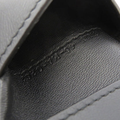 CHRISTIAN DIOR saddle Bifold Wallet with Coin Pocket Calf Ladies [Used]