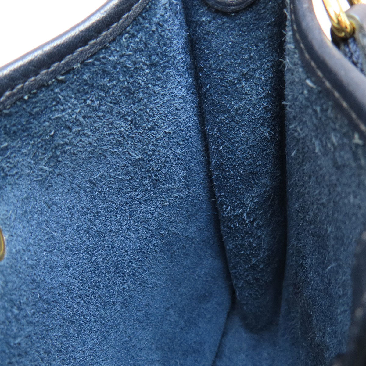 HERMES   Shoulder Bag EvelyneTPM Blue Nuit GoldHardware Taurillon Clemence Ladies