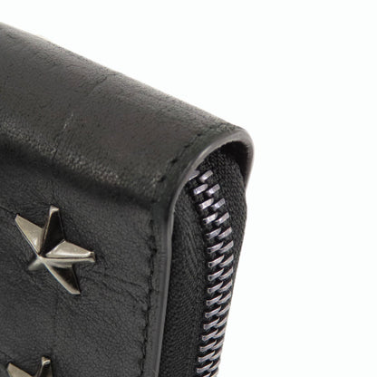 Jimmy Choo   Long wallet (with coin pocket) Star studs Leather Ladies