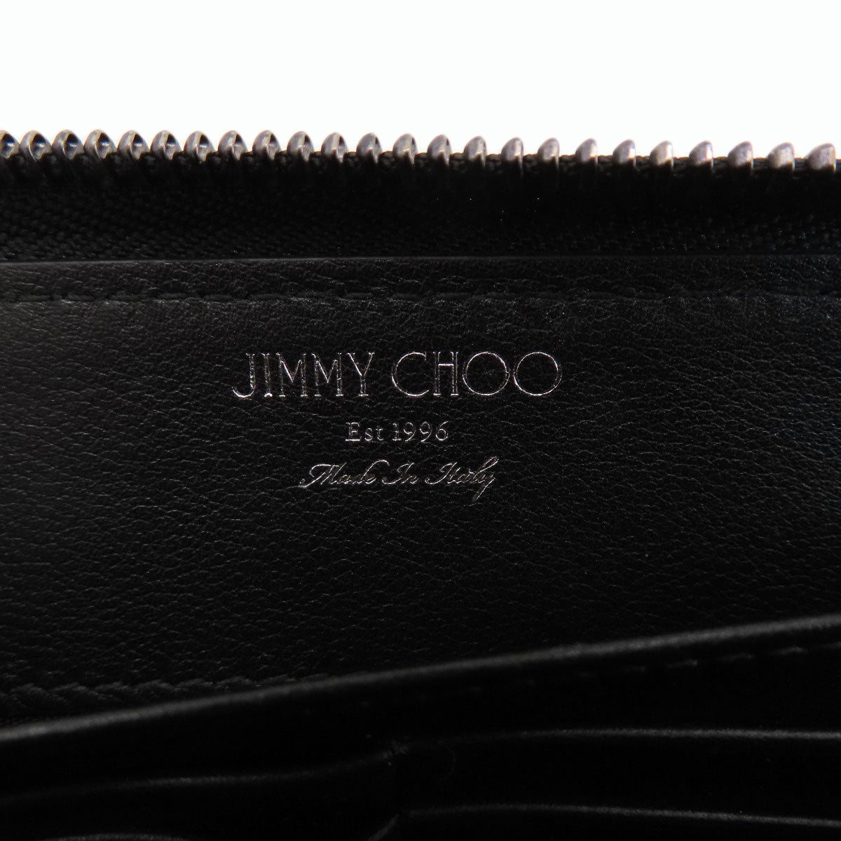 Jimmy Choo   Long wallet (with coin pocket) Star studs Leather Ladies