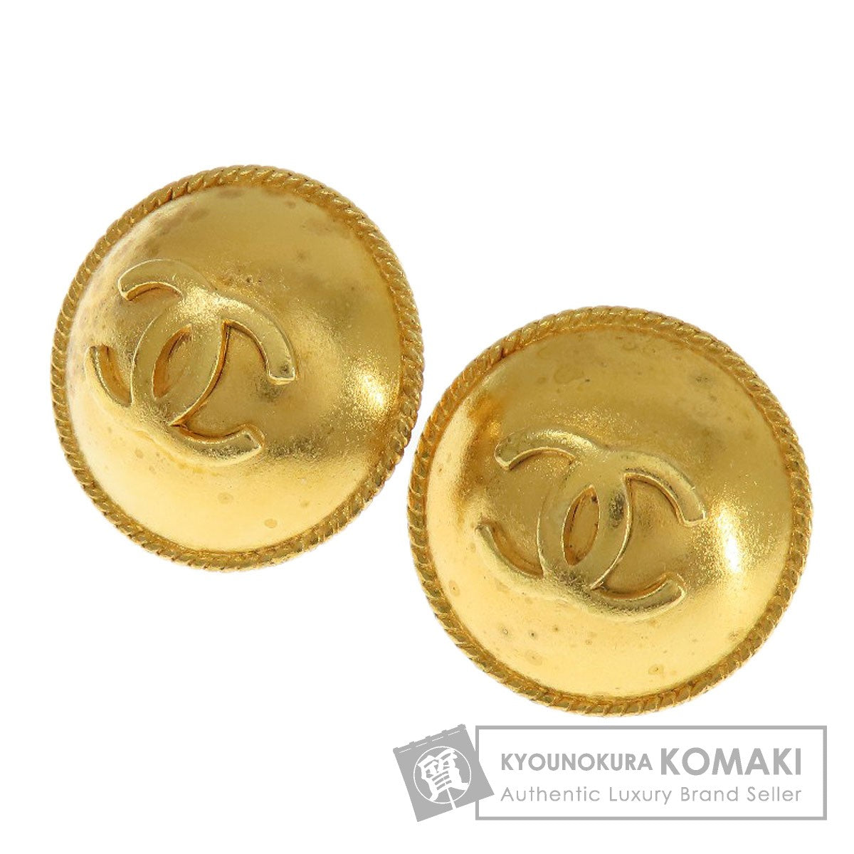 CHANEL   Earring COCO Mark Metal Ladies