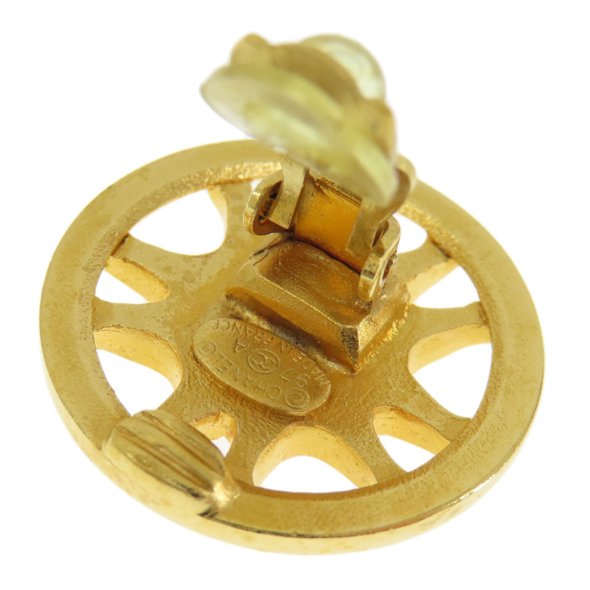 CHANEL COCO Mark Earring Metal Ladies [Used]