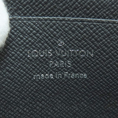 LOUIS VUITTON  M63375 coin purse portomonejour ardoise Taiga Ladies