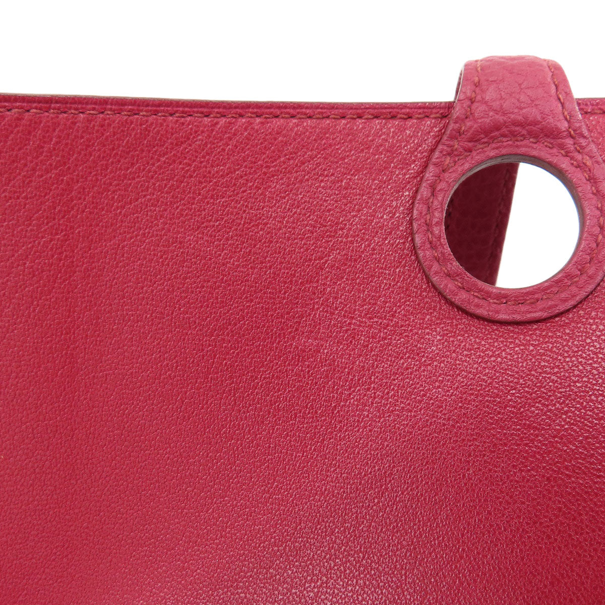 HERMES Dogon GM SilverHardware Long wallet (with coin pocket) Togo Ladies [Used]