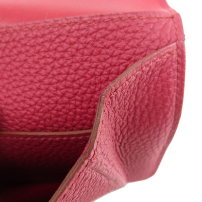 HERMES Dogon GM SilverHardware Long wallet (with coin pocket) Togo Ladies [Used]
