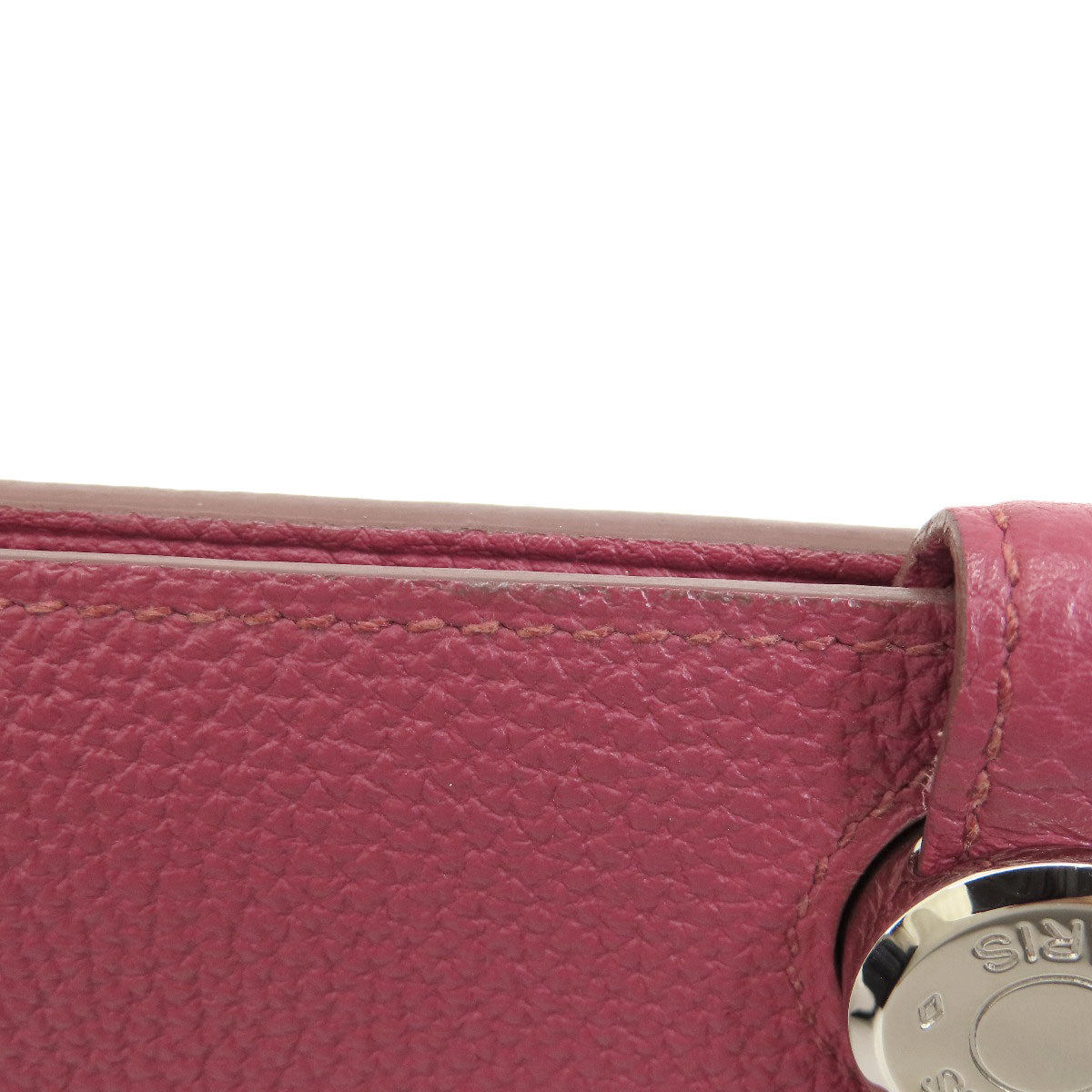 HERMES Dogon GM SilverHardware Long wallet (with coin pocket) Togo Ladies [Used]
