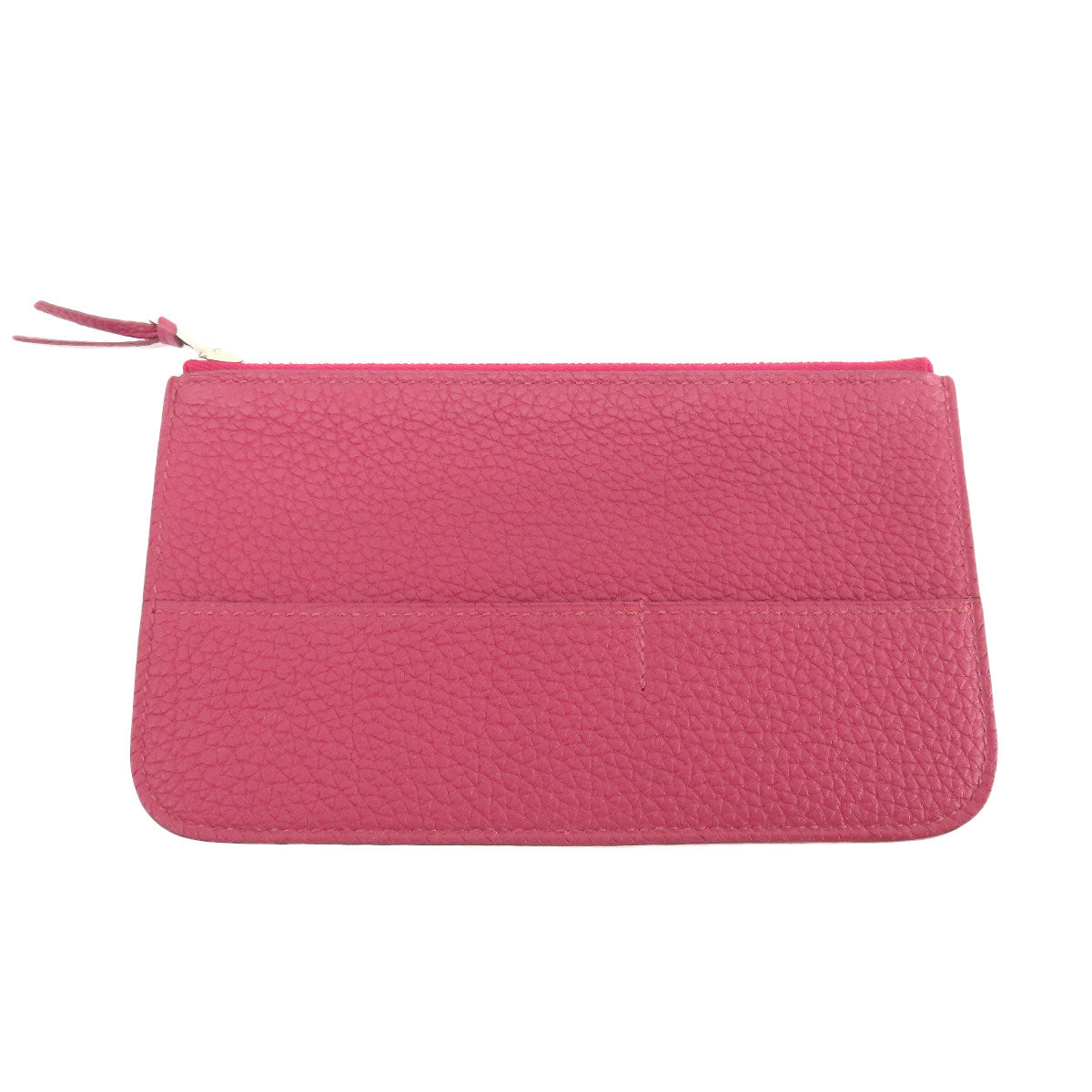 HERMES Dogon GM SilverHardware Long wallet (with coin pocket) Togo Ladies [Used]