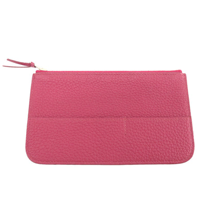 HERMES Dogon GM SilverHardware Long wallet (with coin pocket) Togo Ladies [Used]