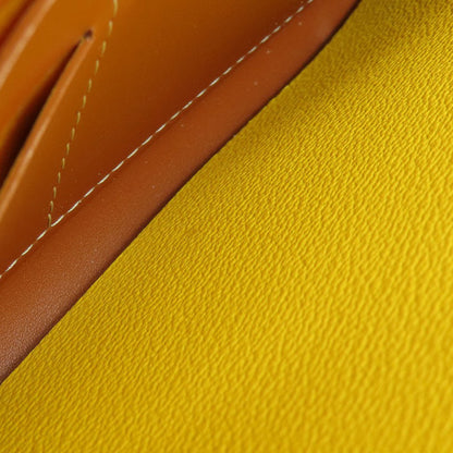 GOYARD Zip GM herringbone pattern Long wallet (with coin pocket) Coating canvas LeatherLadies [Used]