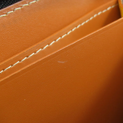 GOYARD Zip GM herringbone pattern Long wallet (with coin pocket) Coating canvas LeatherLadies [Used]