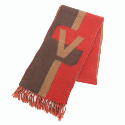 LOUIS VUITTON Escharp V. Istrik Scarf wool CashmereLadies [Used]