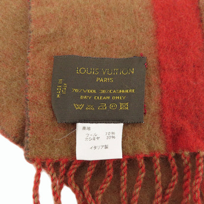 LOUIS VUITTON Escharp V. Istrik Scarf wool CashmereLadies [Used]