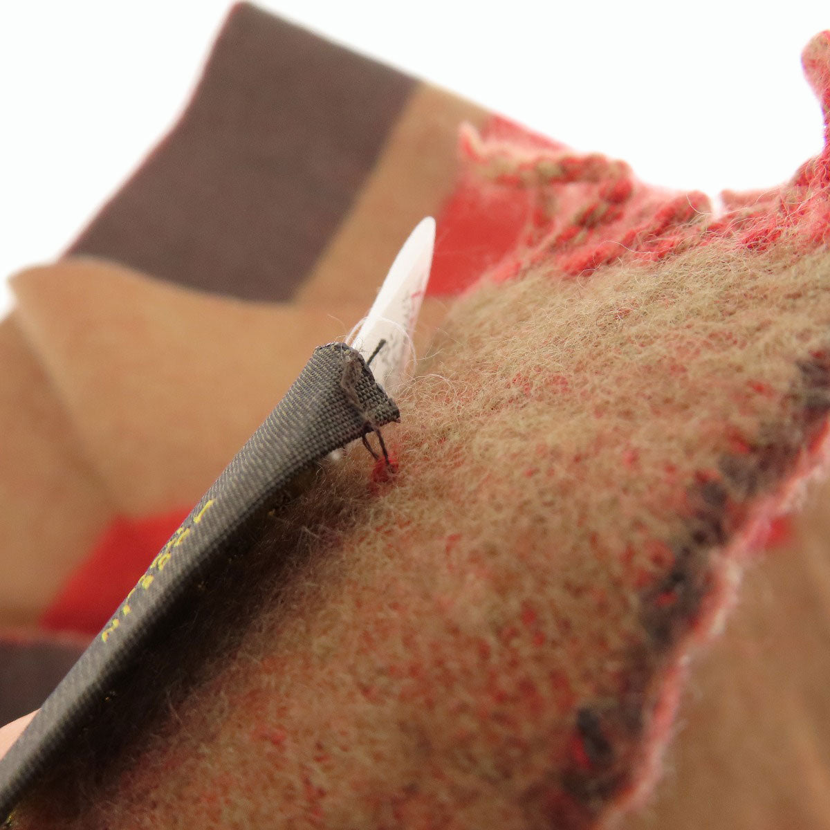 LOUIS VUITTON Escharp V. Istrik Scarf wool CashmereLadies [Used]