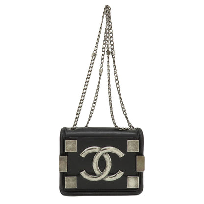 CHANEL   Shoulder Bag Lego Boy SilverHardware Calf PlasticLadies