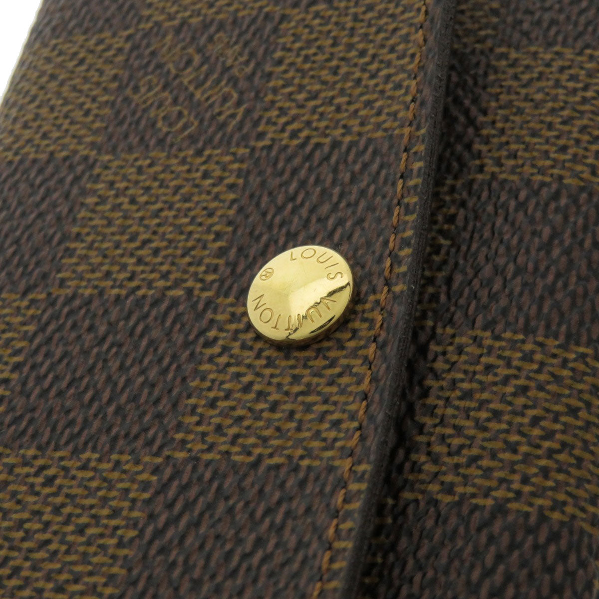 LOUIS VUITTON N62630 Multicles6 Damier Ebenu key holder Damier canvas Ladies [Used]