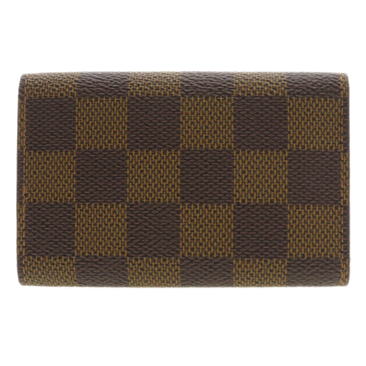 LOUIS VUITTON N62630 Multicles6 Damier Ebenu key holder Damier canvas Ladies [Used]