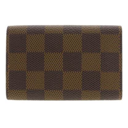 LOUIS VUITTON N62630 Multicles6 Damier Ebenu key holder Damier canvas Ladies [Used]