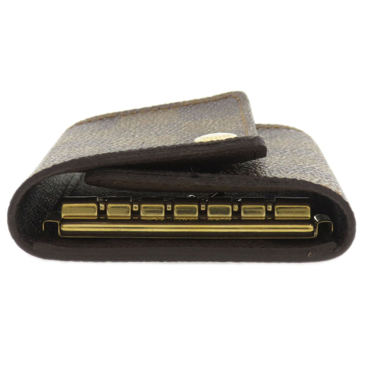 LOUIS VUITTON N62630 Multicles6 Damier Ebenu key holder Damier canvas Ladies [Used]