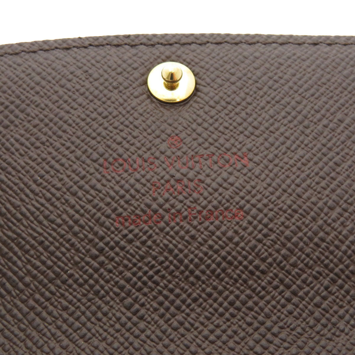 LOUIS VUITTON N62630 Multicles6 Damier Ebenu key holder Damier canvas Ladies [Used]