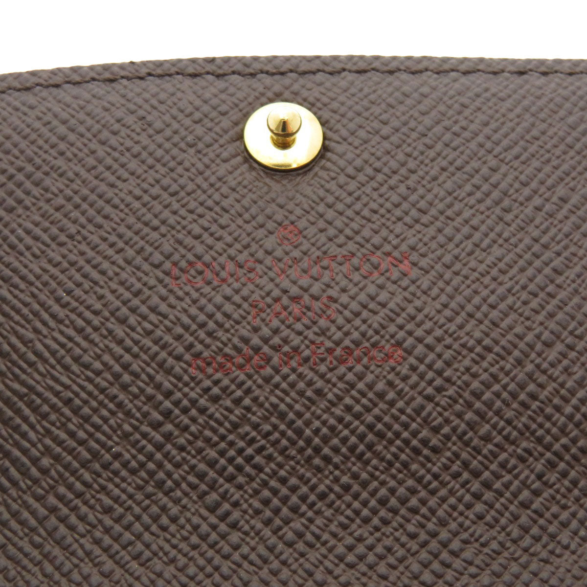 LOUIS VUITTON  N62630 key holder  Multicles6 Damier Ebenu Damier canvas Ladies