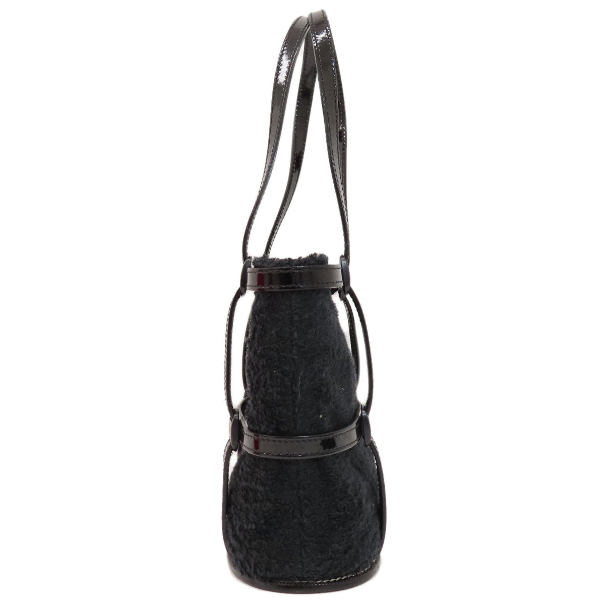 Salvatore Ferragamo Comes with logo spare bag Handbag pile LeatherLadies [Used]