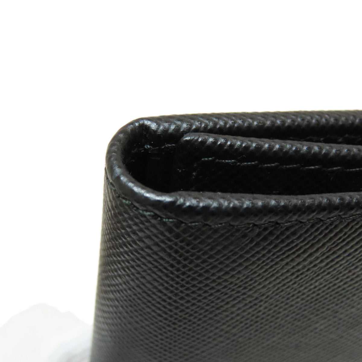 PRADA 2M0223 Logo engraving key holder Leather unisex [Used]