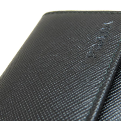 PRADA 2M0223 Logo engraving key holder Leather unisex [Used]