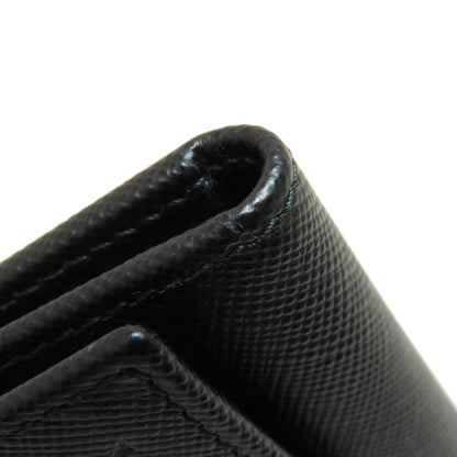 PRADA 2M0223 Logo engraving key holder Leather unisex [Used]