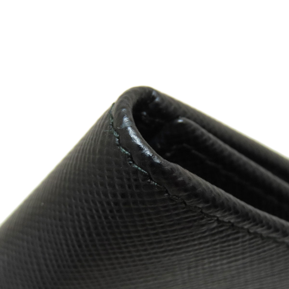 PRADA 2M0223 Logo engraving key holder Leather unisex [Used]