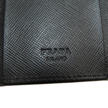 PRADA 2M0223 Logo engraving key holder Leather unisex [Used]