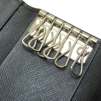 PRADA 2M0223 Logo engraving key holder Leather unisex [Used]
