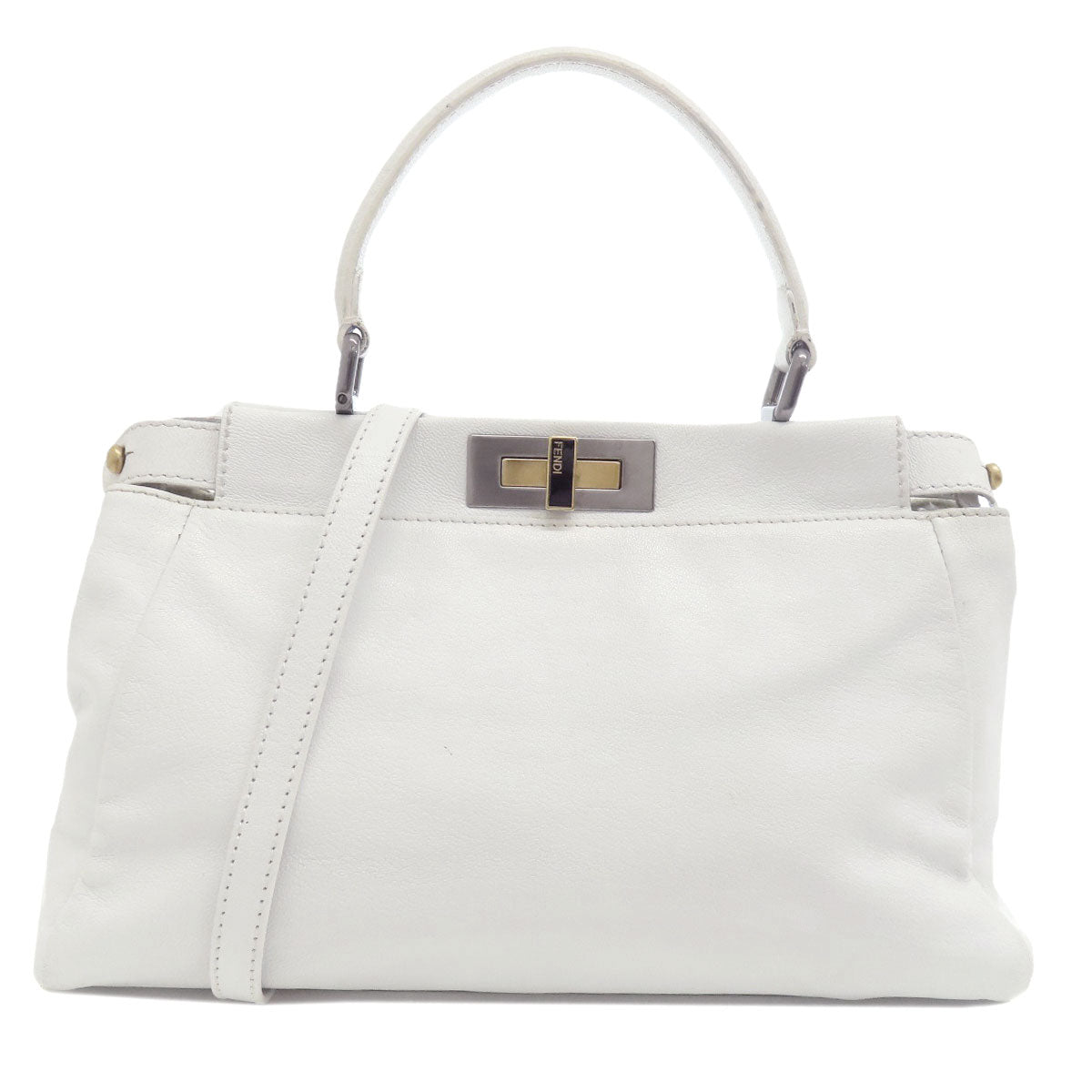 FENDI   Handbag Peekaboo 2WAY Calf Ladies