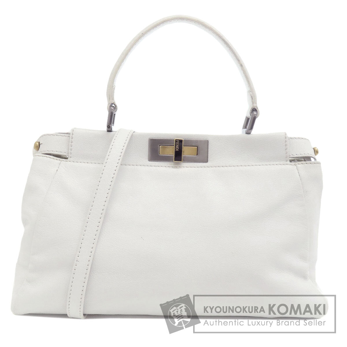 FENDI   Handbag Peekaboo 2WAY Calf Ladies