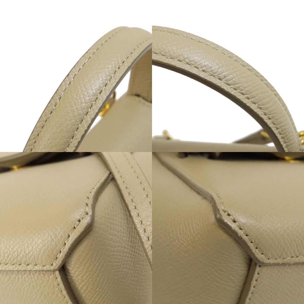 CELINE Pico belt bag 2WAY Handbag Calf Ladies [Used]