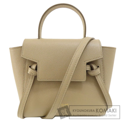 CELINE Pico belt bag 2WAY Handbag Calf Ladies [Used]