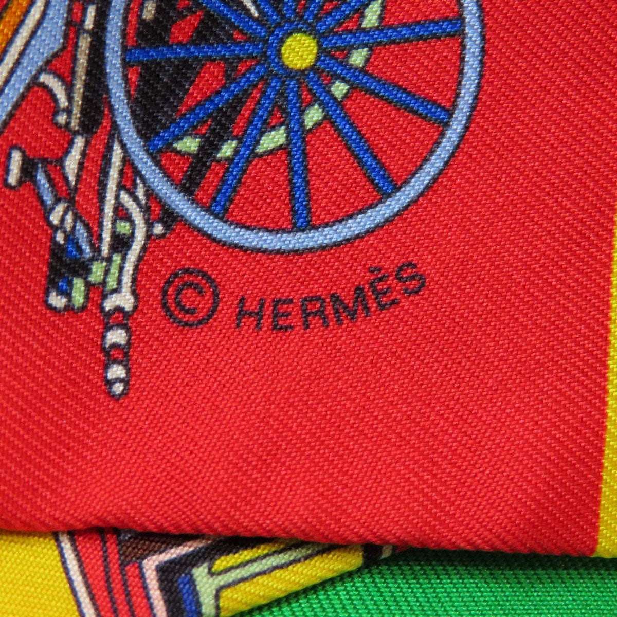 HERMES   Scarf Twilly Silk Ladies