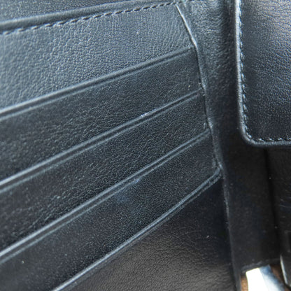 LOEWE puzzle Bifold Wallet with Coin Pocket Leather Ladies [Used]