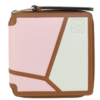 LOEWE   Bifold Wallet with Coin Pocket anagram Leather Ladies