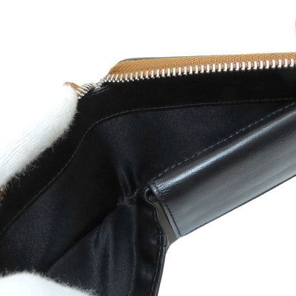 LOEWE puzzle Bifold Wallet with Coin Pocket Leather Ladies [Used]