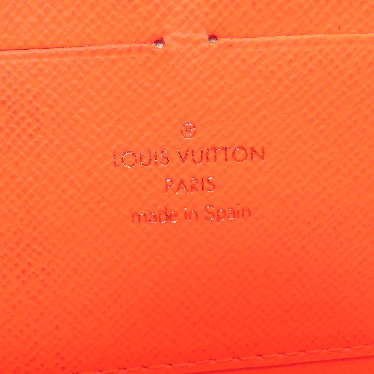 LOUIS VUITTON  M93711 Long wallet (with coin pocket) zippy wallet graffiti orange Monogram graffiti Ladies