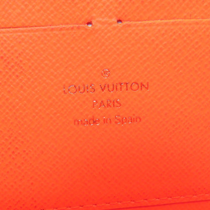 LOUIS VUITTON  M93711 Long wallet (with coin pocket) zippy wallet graffiti orange Monogram graffiti Ladies