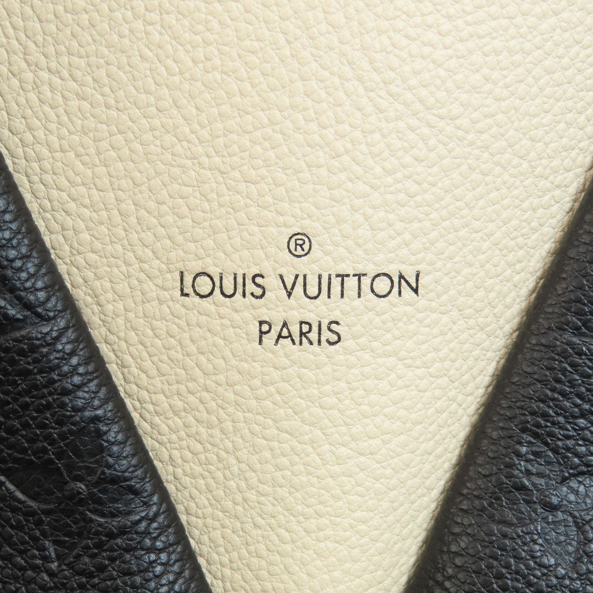 LOUIS VUITTON  M44418 Handbag V Tote BB Noir Empreinte Ladies