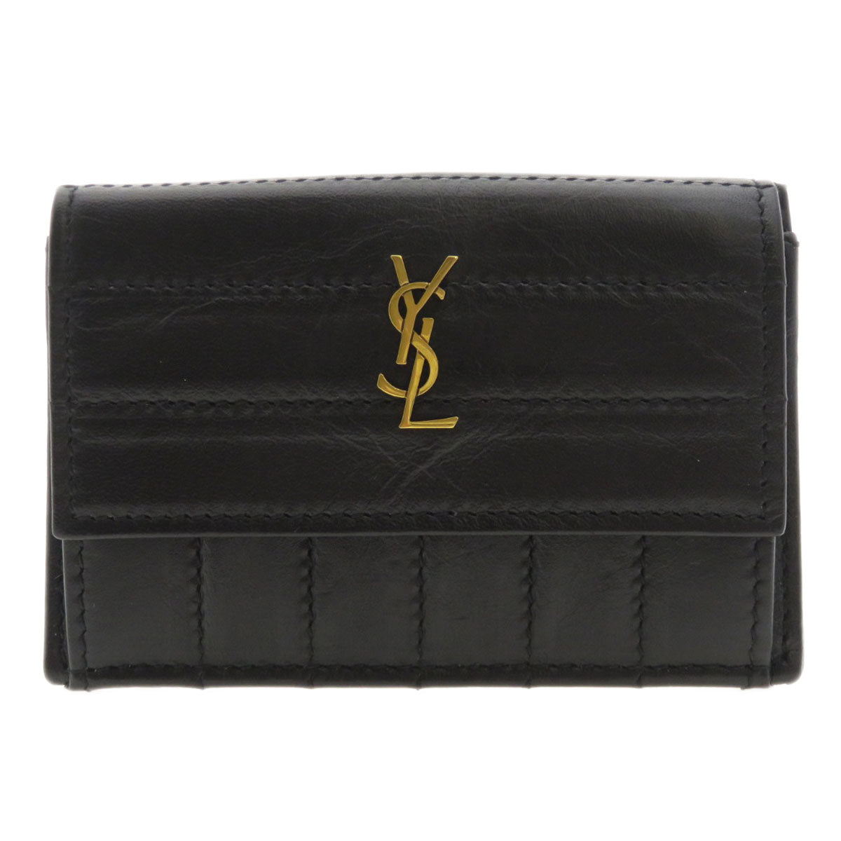 SAINT LAURENT   coin purse Logo motif Calf Ladies