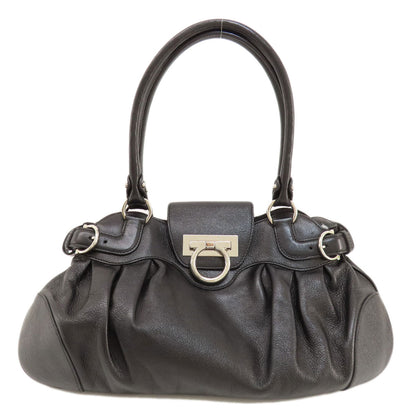 Salvatore Ferragamo   Handbag GanciniHardware Leather Ladies