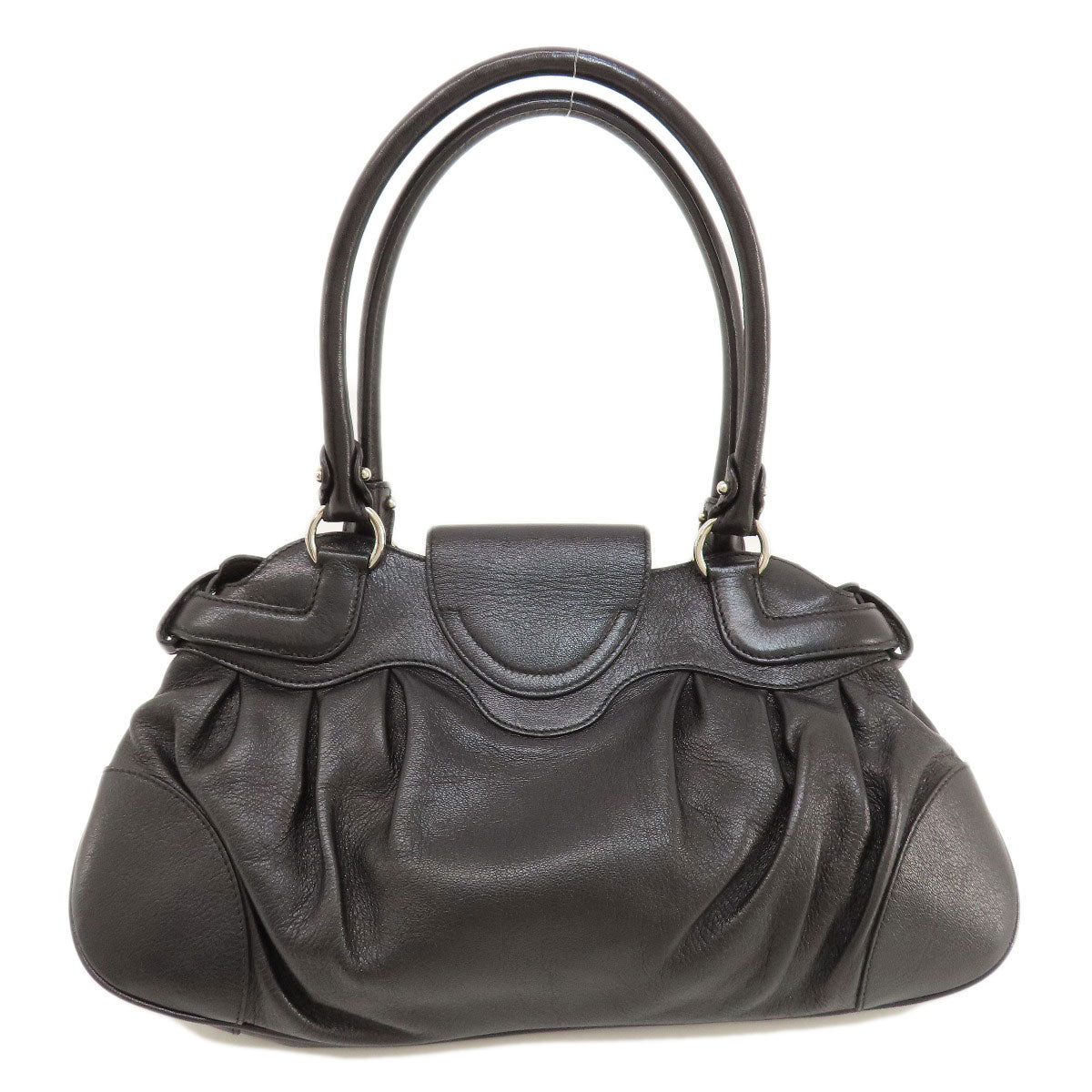 Salvatore Ferragamo   Handbag GanciniHardware Leather Ladies