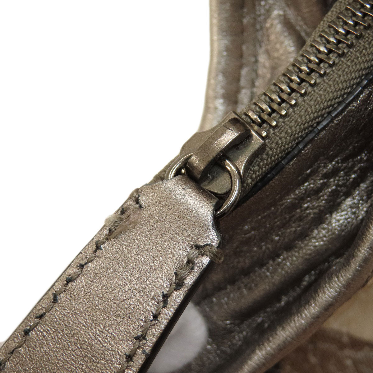 BURBERRY Nova Check Flower Emboss Handbag PVC Ladies [Used]