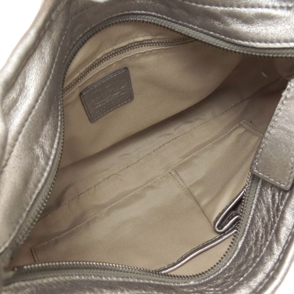 BURBERRY Nova Check Flower Emboss Handbag PVC Ladies [Used]