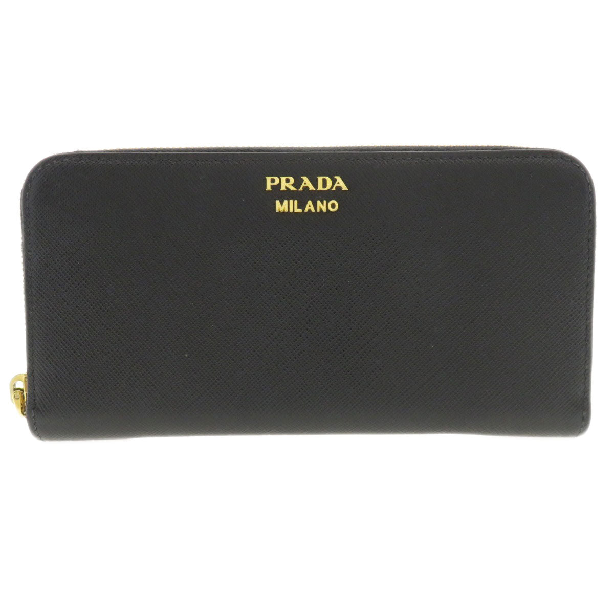 PRADA   Long wallet (with coin pocket) Logo motif Leather Ladies