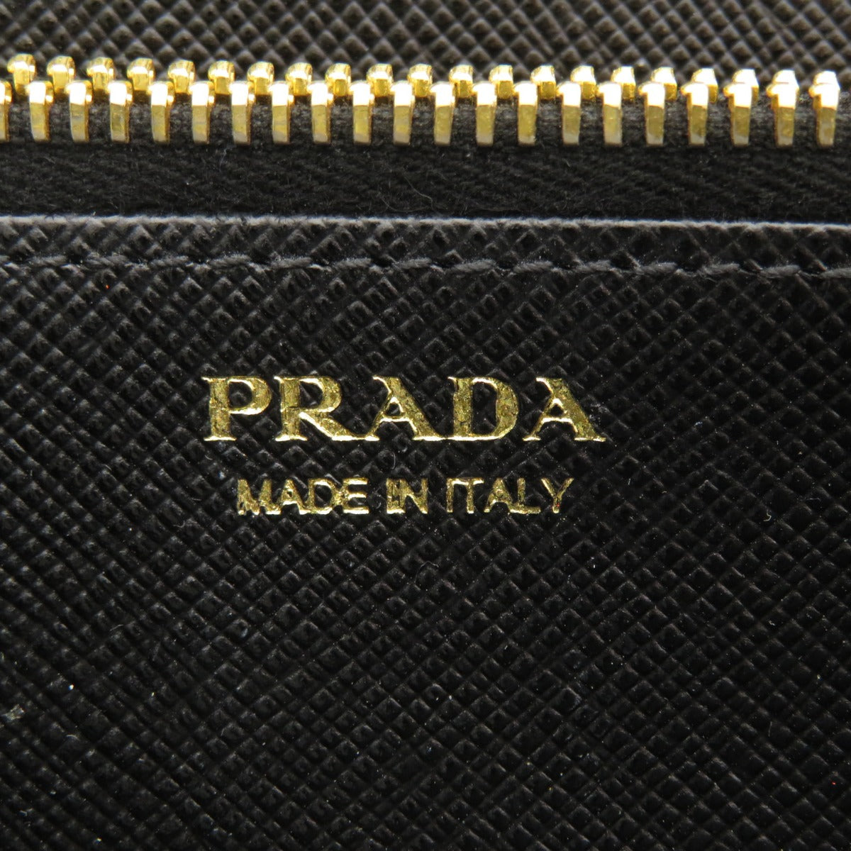 PRADA   Long wallet (with coin pocket) Logo motif Leather Ladies